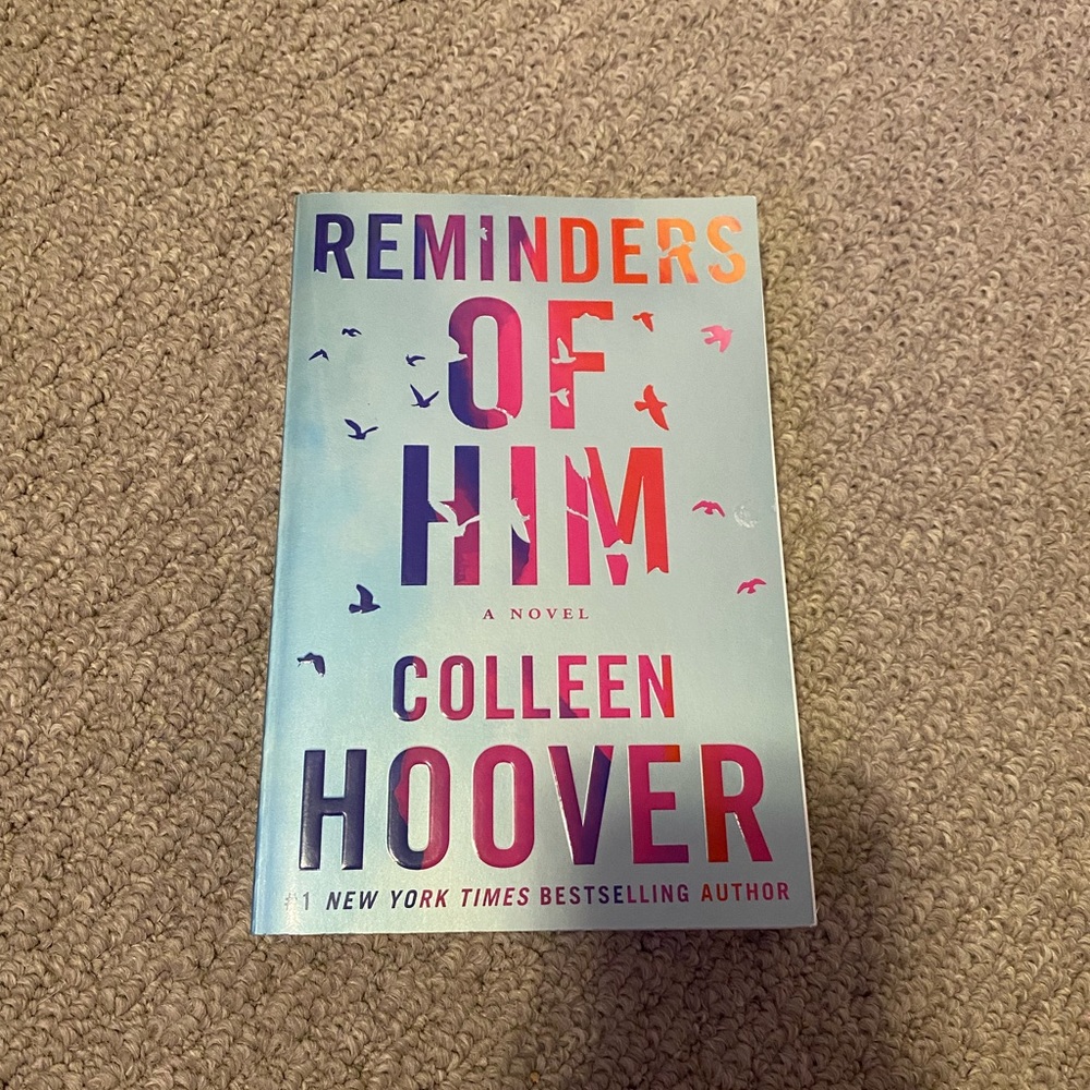 REMINDERS OF HIM

A NOVEL BY COLLEEN HOOVER
1 NEW YORK TIMES BESTSELLING AUTHOR